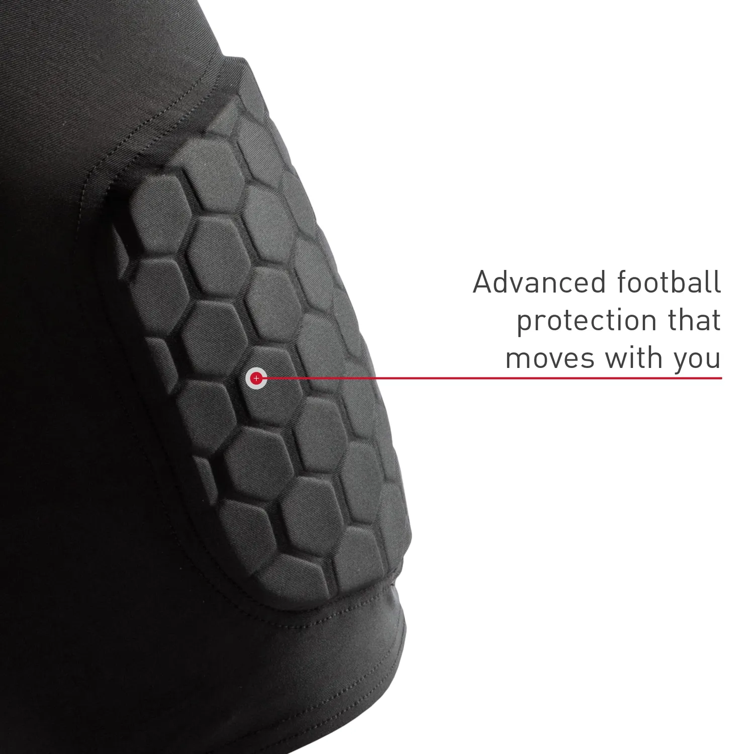 McDavid Hex Thudd pantaloncini basket nero protezioni