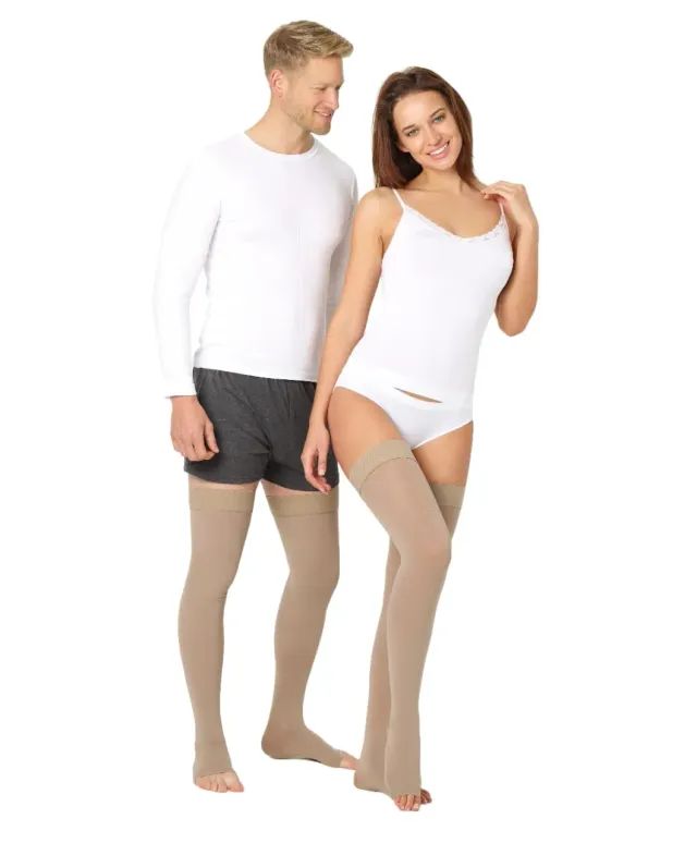 BeFit24 Autoreggenti Compressione Punta Aperta 18-21mmHg