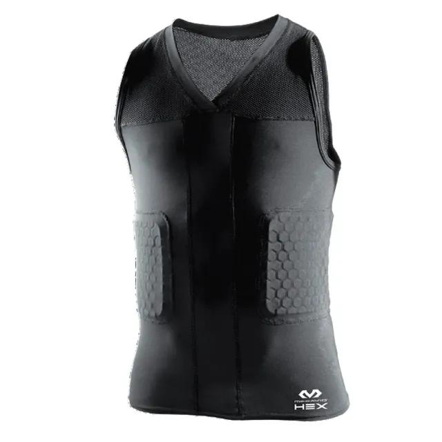 McDavid HEX Tank 7963 canotta protettiva nera 3 pad
