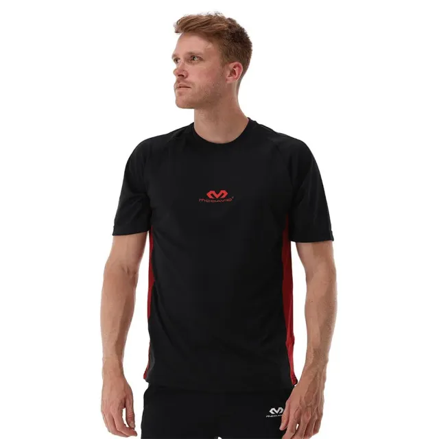 McDavid Slam Dunk Player Tee t-shirt basket nera cotone