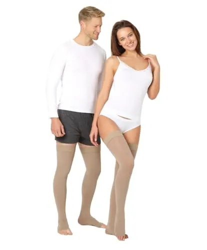 BeFit24 Autoreggenti Compressione Punta Aperta 18-21mmHg