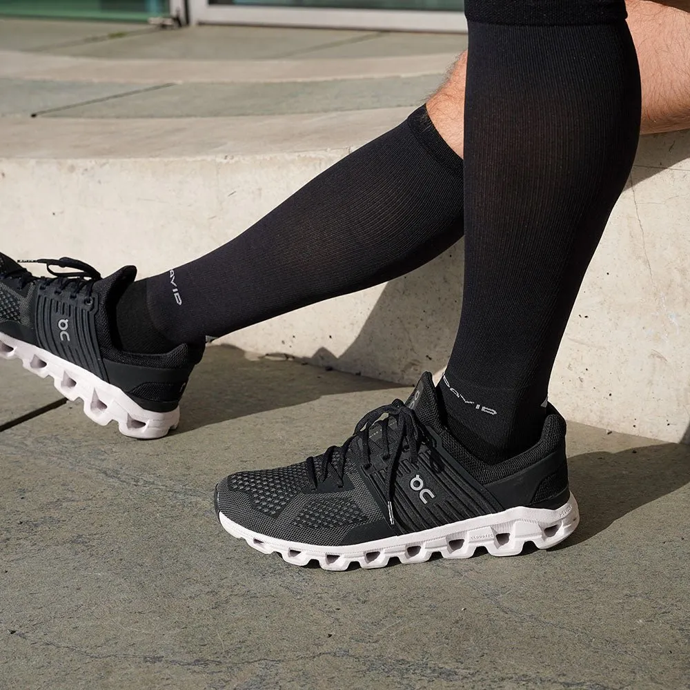 McDavid Elite 8831 calze compressione coppia nero recupero