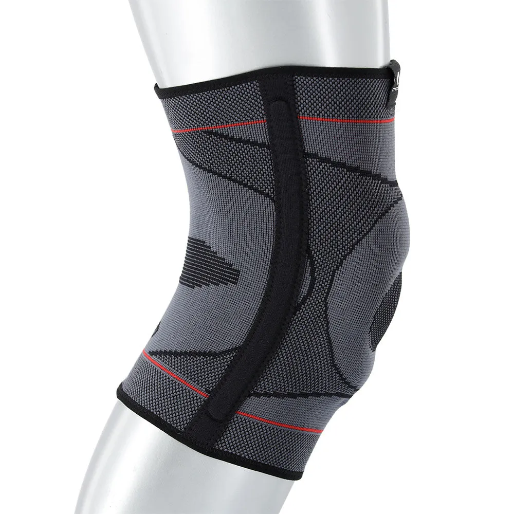McDavid Knee Knit Sleeve ginocchiera grigia S/M con stecche