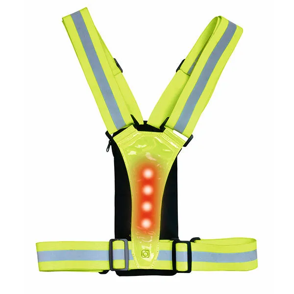Ultimate Performance UP3260 gilet running LED nero rifrangente