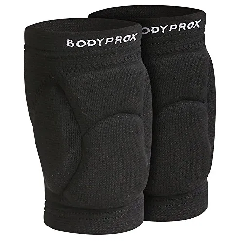 Bodyprox Junior 8-13 Anni Ginocchiere Pallavolo Nero Antiscivolo