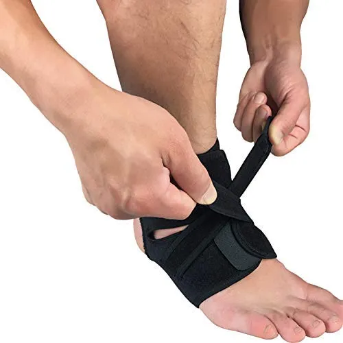 VITTO Ankle Support Tutore Caviglia Nero regolabile
