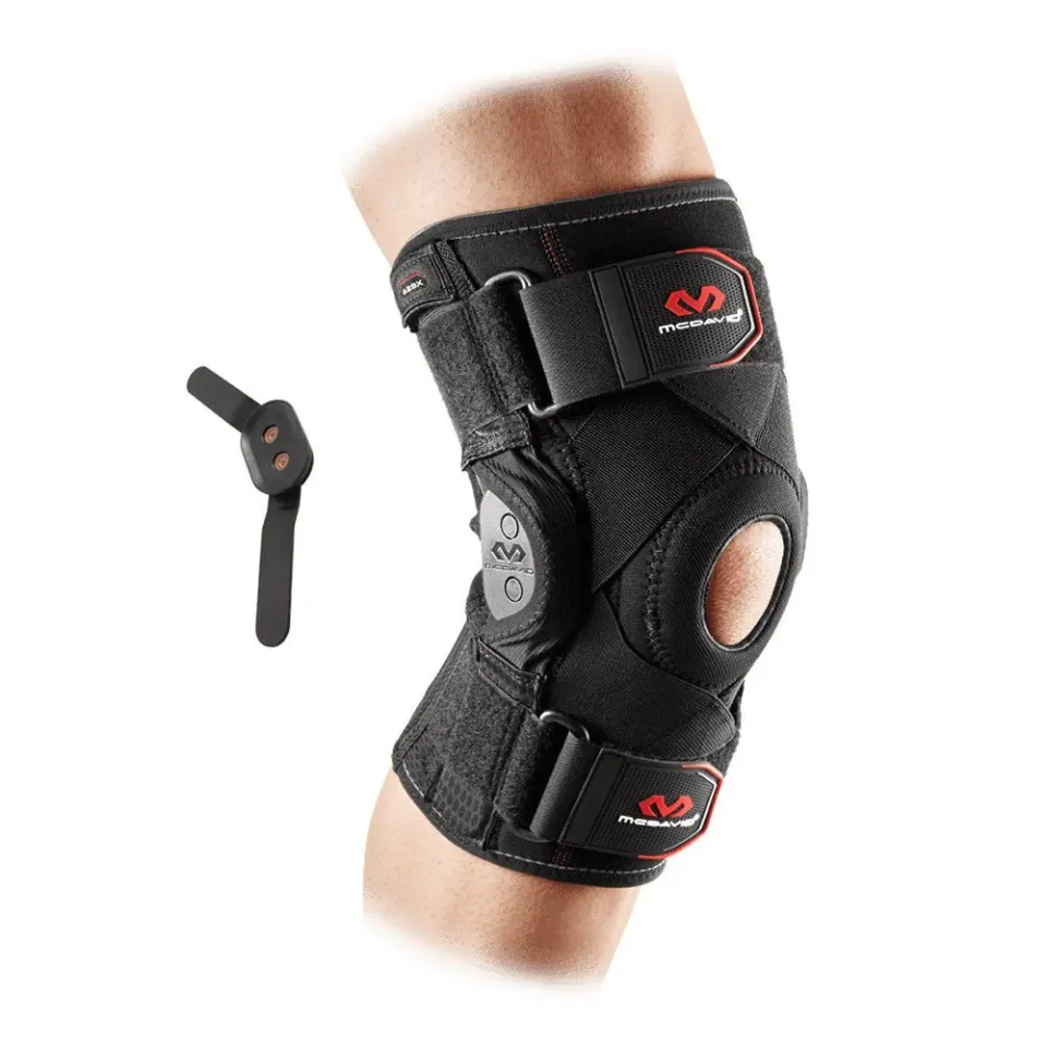 McDavid 429X Tutore Ginocchio con Cerniere Nero
