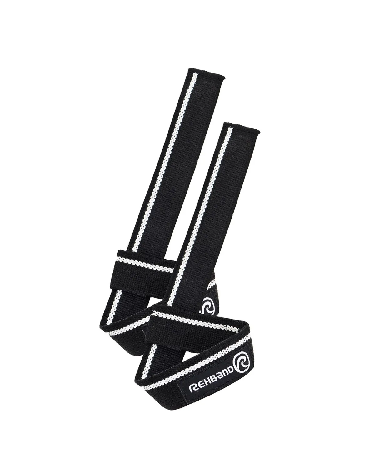Rehband Lifting Straps cinghie sollevamento nero paio cotone