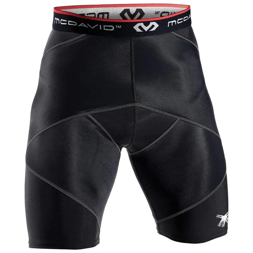 McDavid compressione pantaloncino uomo L nero