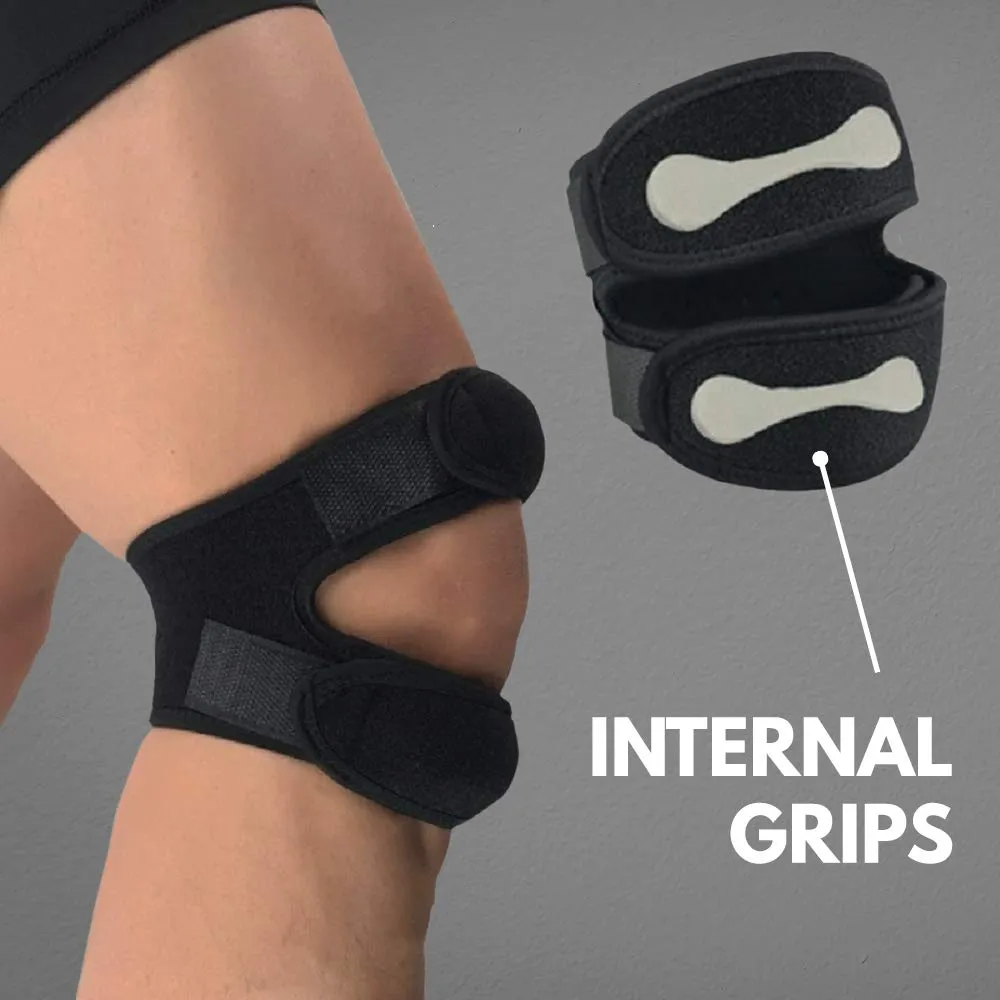 VITTO fascia rotulea ginocchio nero regolabile