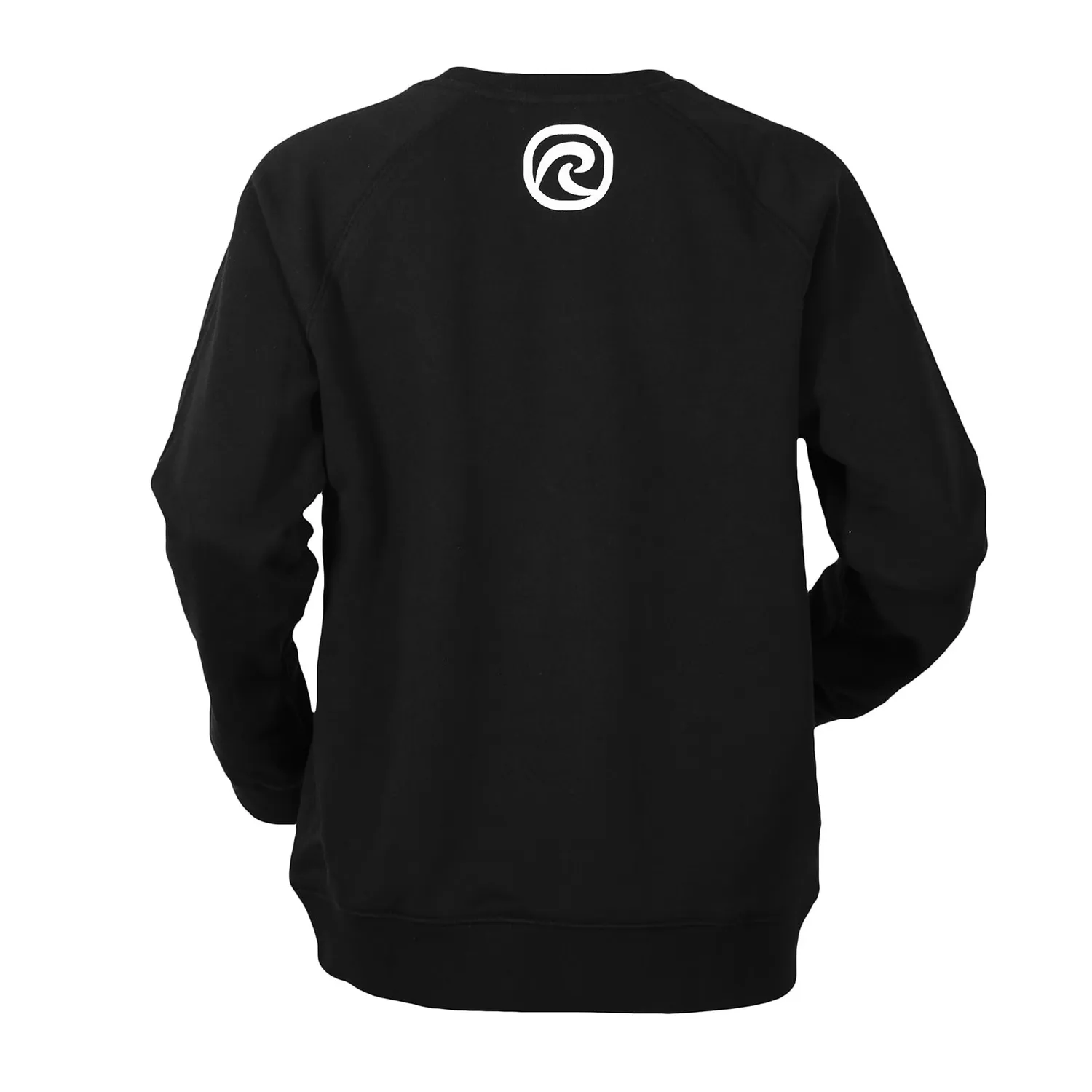 Rehband Logo Sweatshirt felpa donna nera cotone