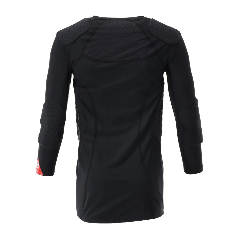 McDavid HEX Goalkeeper 3.0 maglia portiere nera imbottita