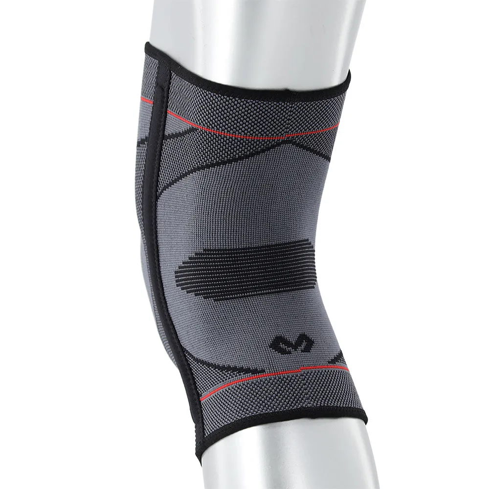 McDavid Knee Knit Sleeve ginocchiera grigia S/M con stecche