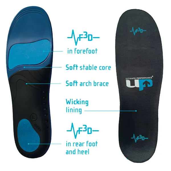 Ultimate Performance UP4570 solette F3D pronazione piedi piatti