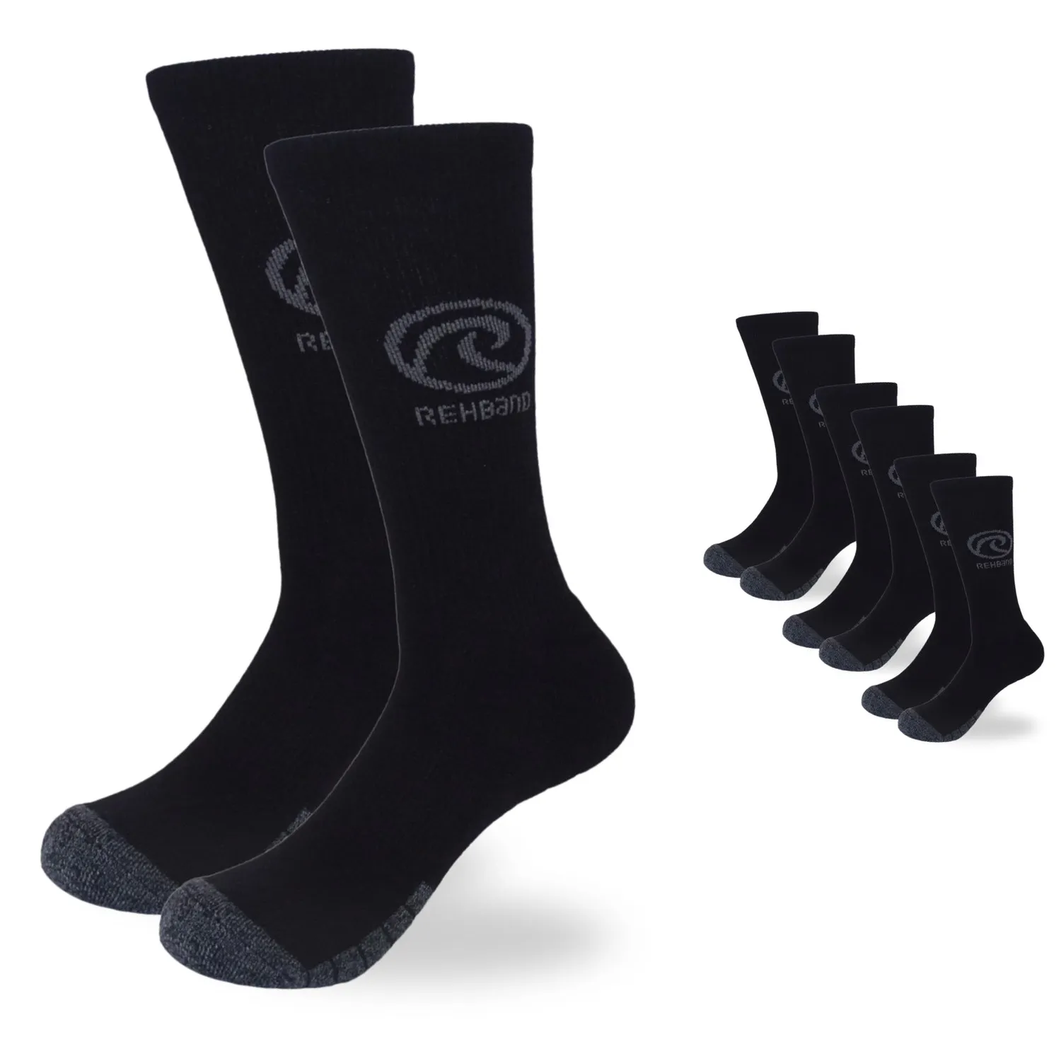 Rehband RX calzini sportivi crew 3 paia traspiranti antivescica