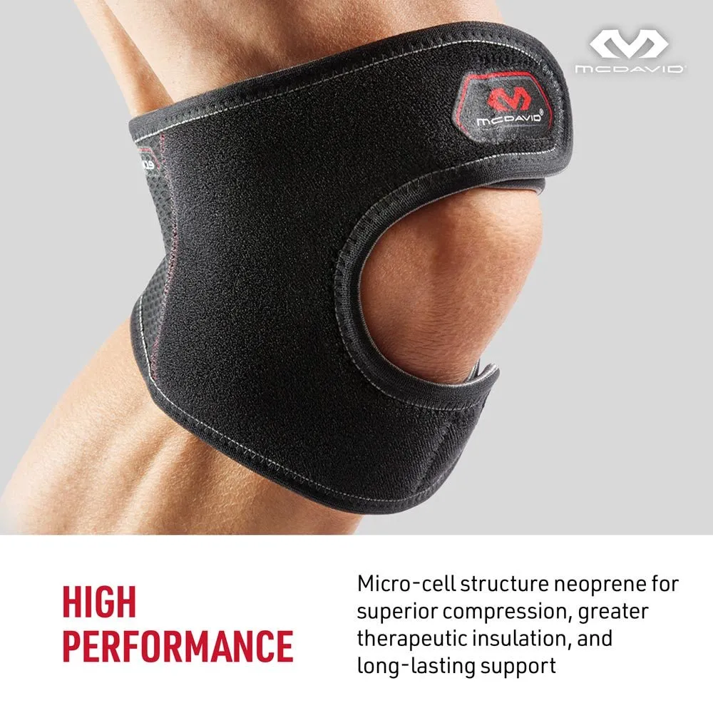 McDavid 419 Ginocchiera Regolabile Nero Supporto Stabilizzante