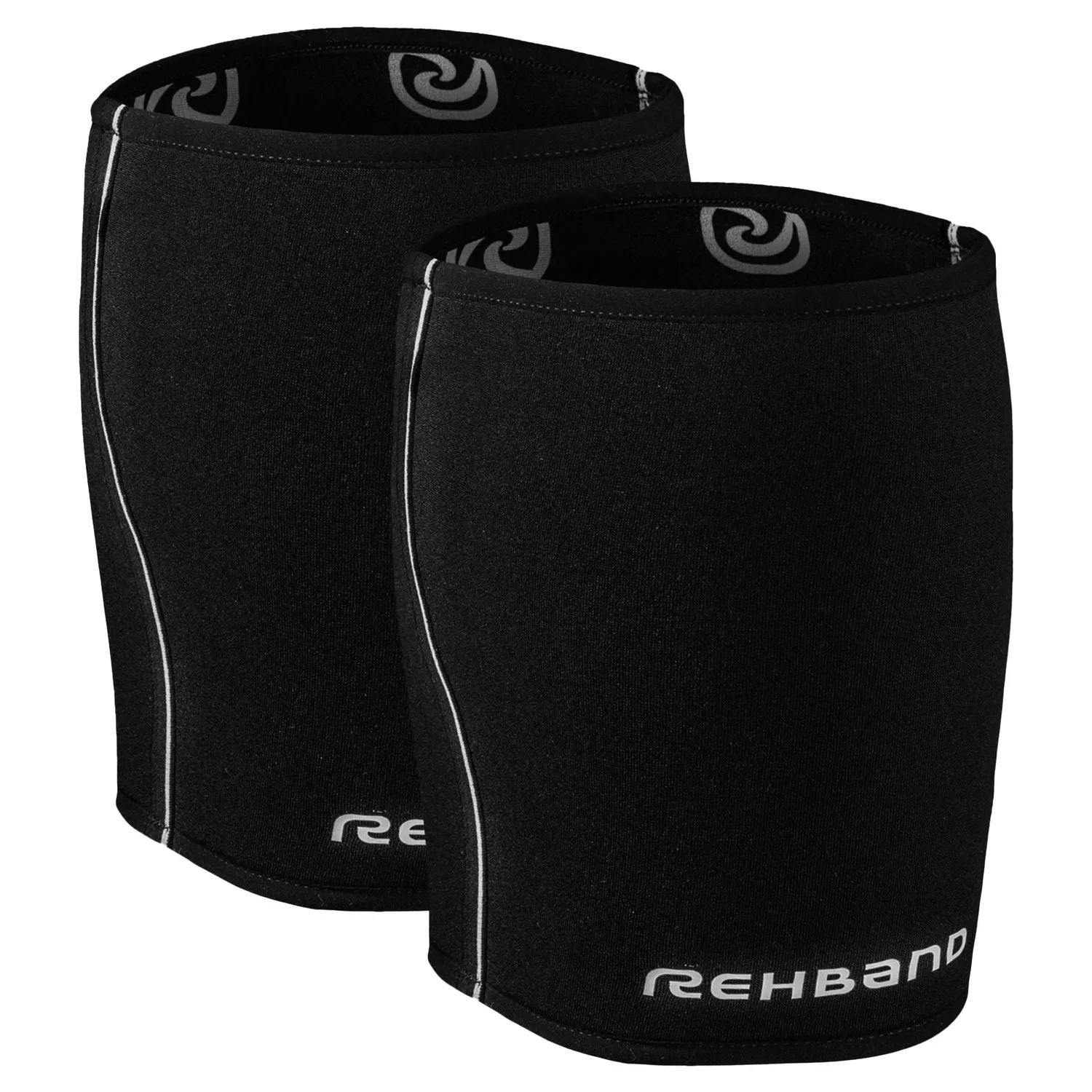 Rehband QD Thigh Support 3mm cosciale nero termico
