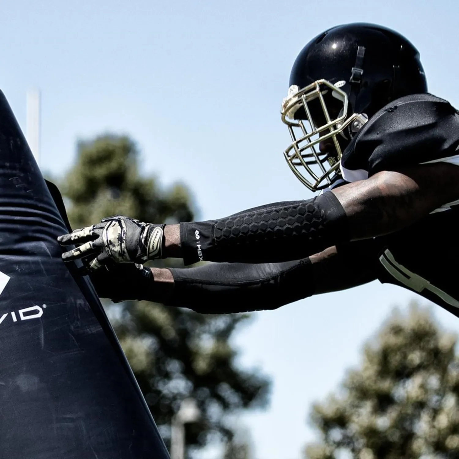 McDavid 651 HexPad Avambraccio S nero protezione