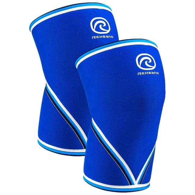 Rehband RX Original V Knee Sleeve 7mm ginocchiera nero coppia