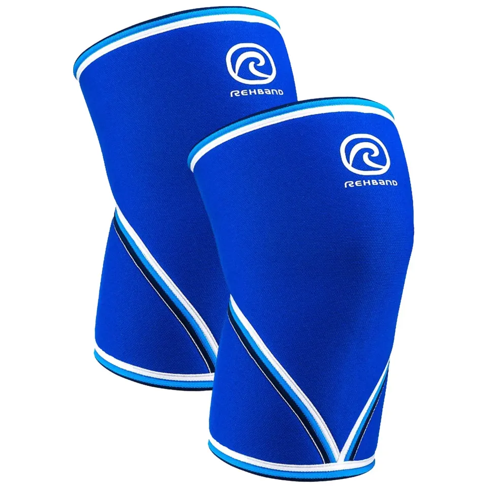 Rehband RX Original V Knee Sleeve 7mm ginocchiera nero coppia
