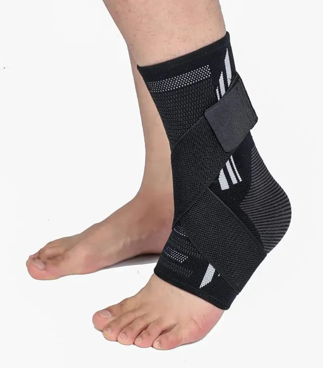 VITTO Ankle Support cavigliera compressione nera taglia L
