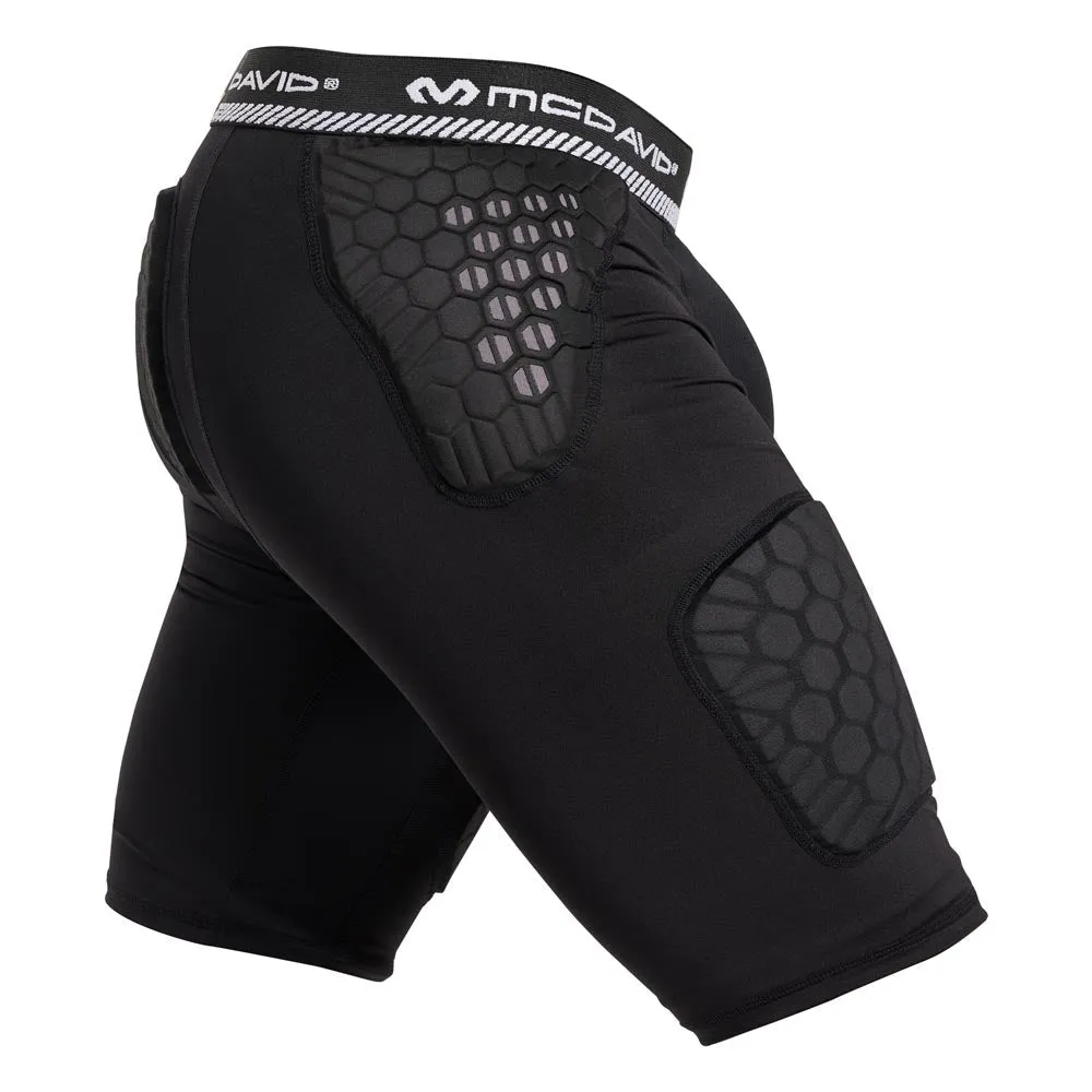McDavid HEX Viz 5-Pad Short pantaloncino nero protettivo