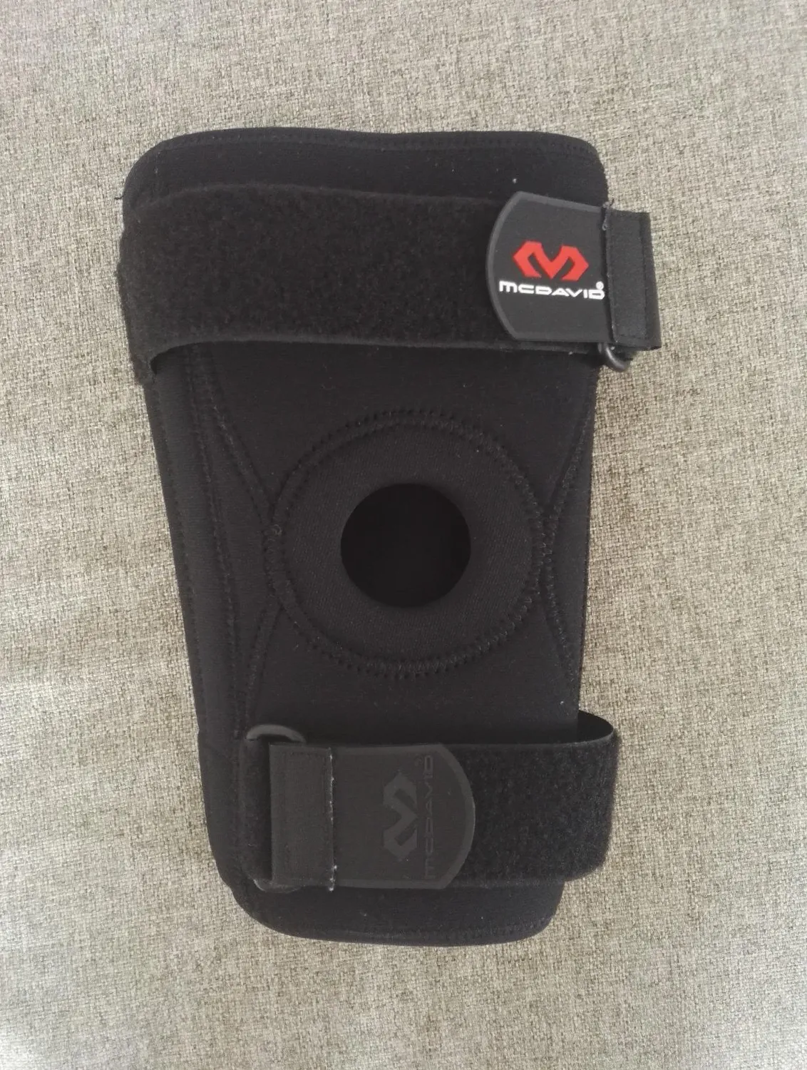 McDavid Supporto Legamenti ginocchiera neoprene L nero
