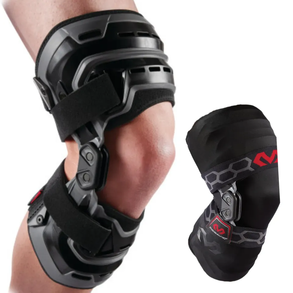McDavid Bio-Logix 4200R ginocchiera nera L cerniere