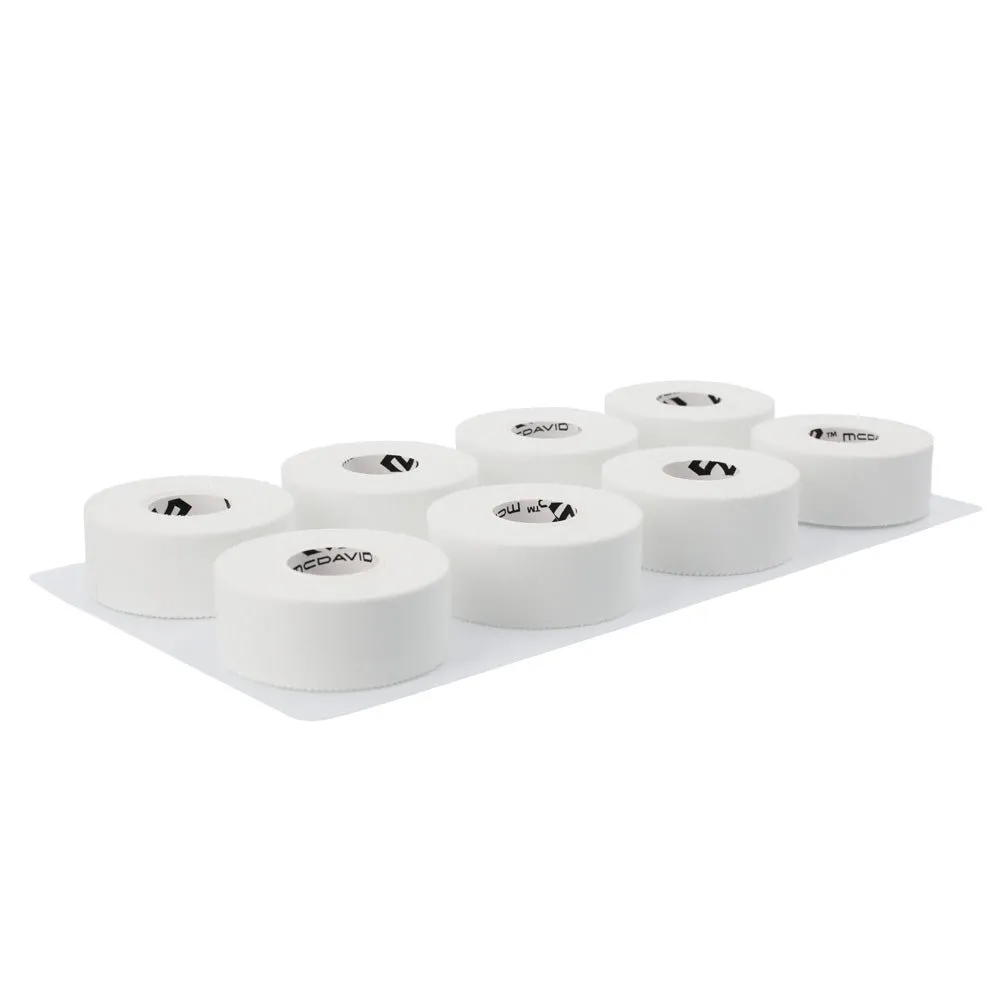 McDavid Eurotape Nastro Adesivo 2,5cmx10m 24 Rotoli Bianchi