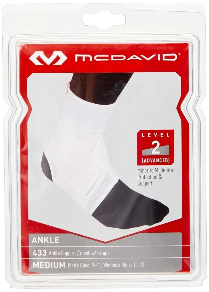 McDavid 433 cavigliera elastica nero stabilizzante