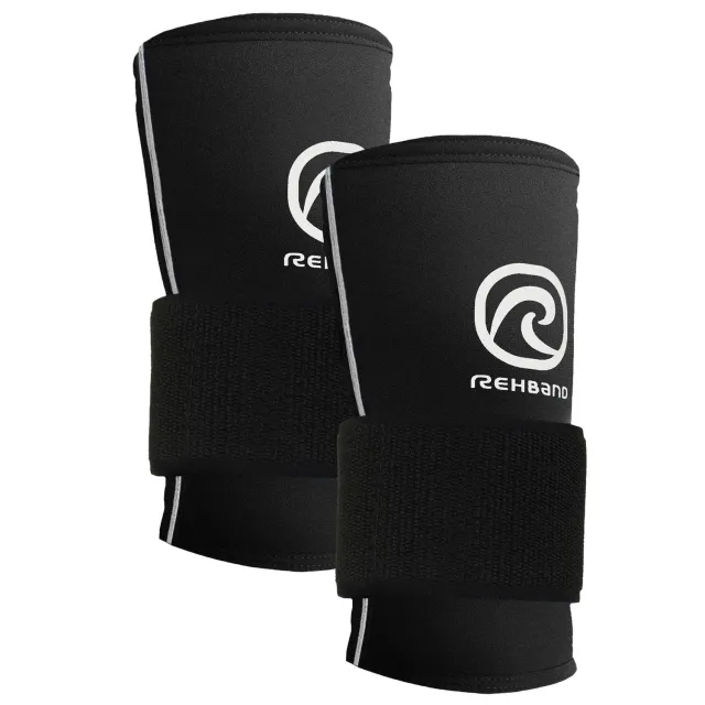 Rehband Power Max polsiera nera paio M neoprene 5 mm