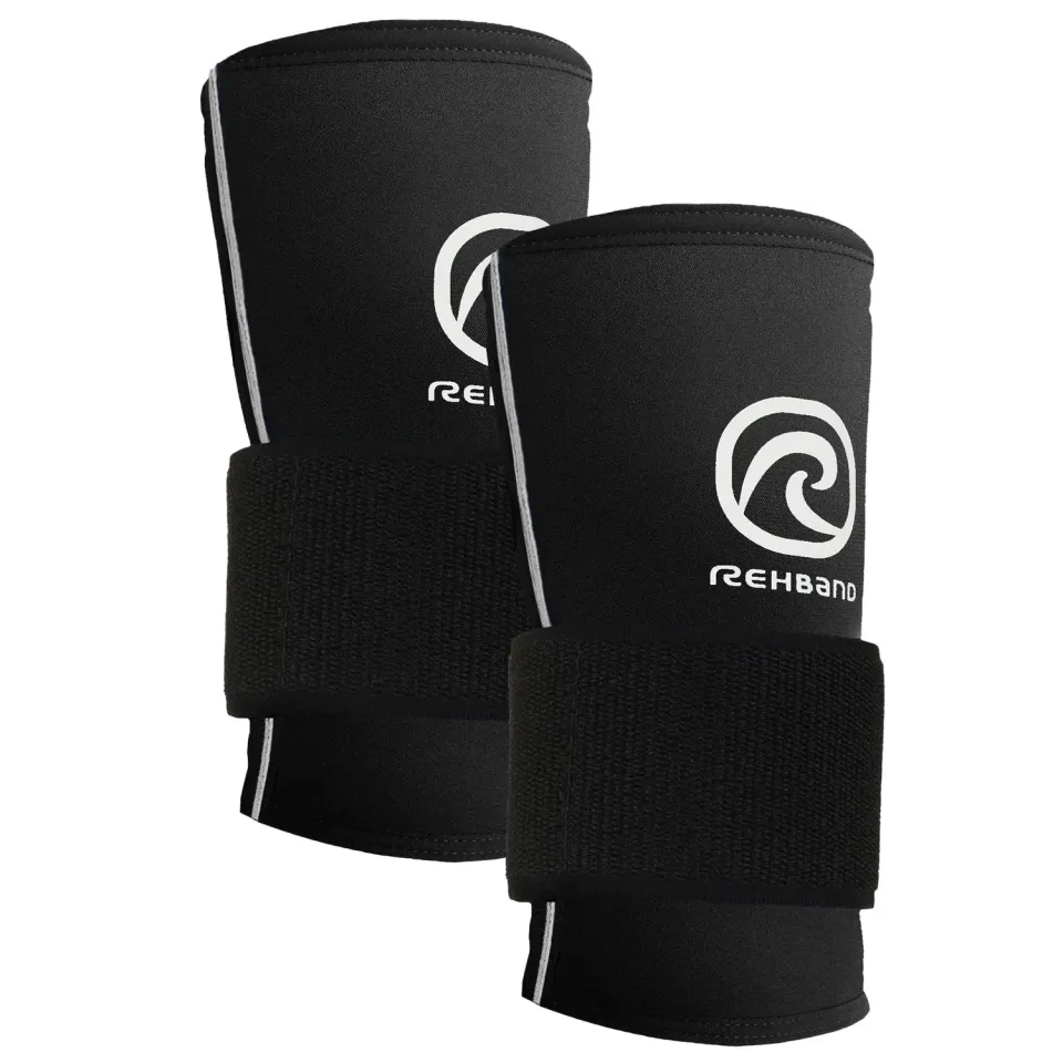 Rehband Power Max polsiera nera paio M neoprene 5 mm