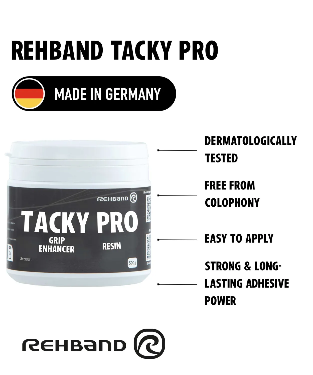 Rehband Strongman Tacky Pro resina grip 200g