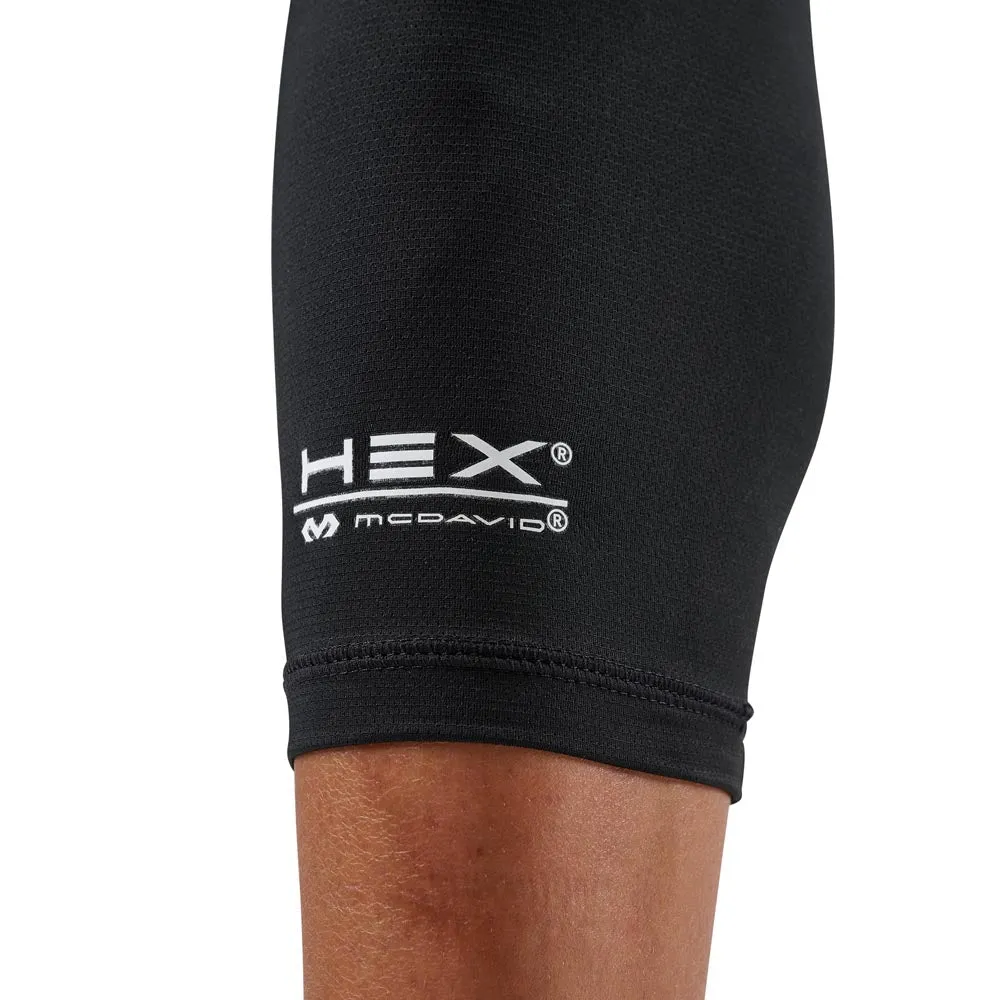 McDavid HEX Viz Ginocchiere Pallavolo Coppia Nero Grigio