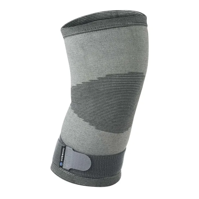 Rehband QD Knitted ginocchiera grigia singolo leggera