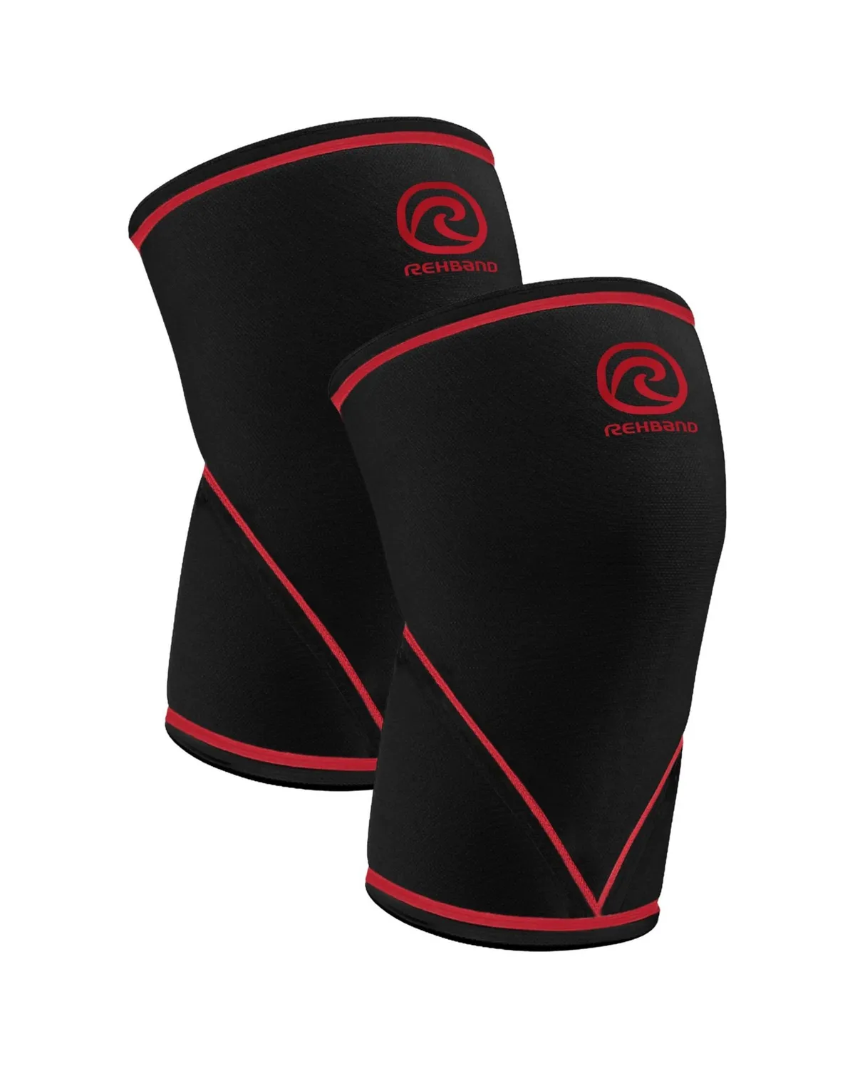 Rehband RX Original V Knee Sleeve 7mm ginocchiera nero coppia