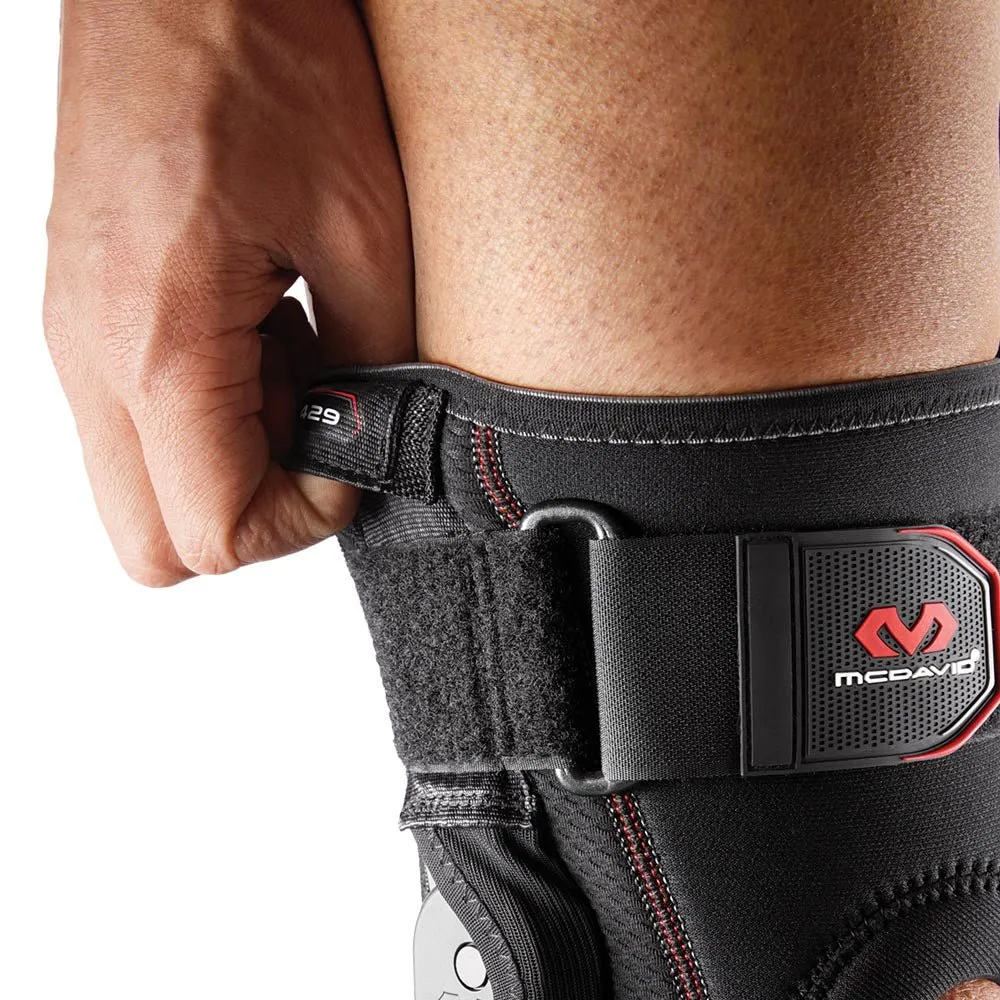 McDavid 429R Ginocchiera Articolata Nera Stabilizzante