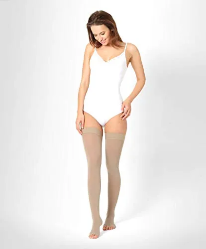 BeFit24 Autoreggenti Compressione Punta Aperta 18-21mmHg