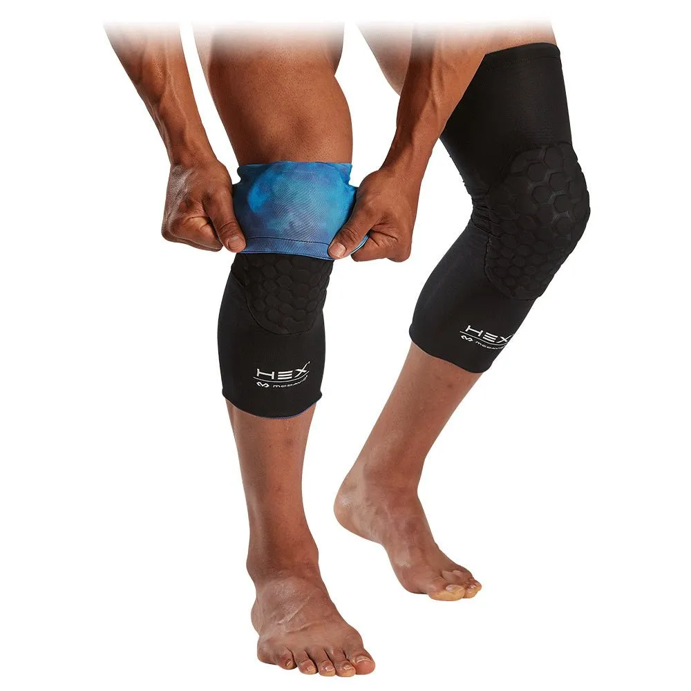 McDavid HEX 6446PR Manicotti Gambe Reversibili Neri Paio