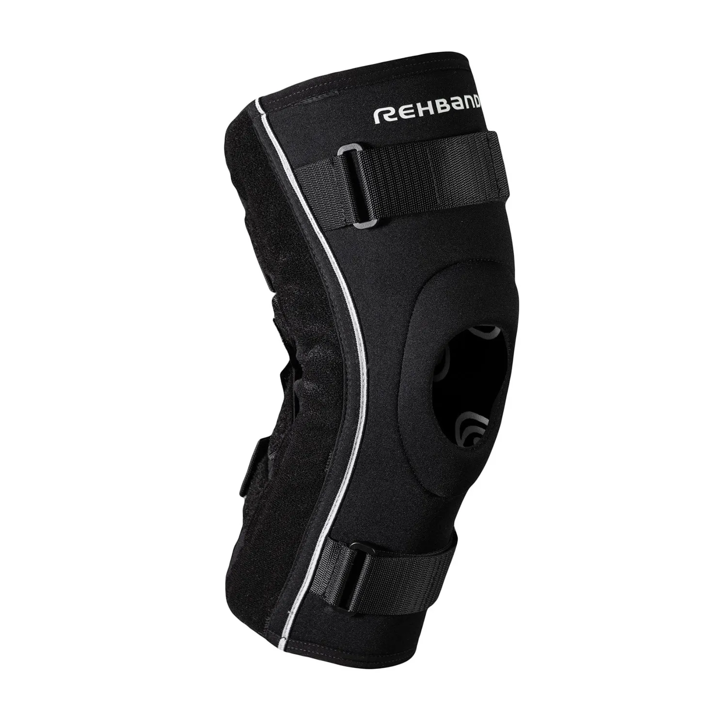 Rehband X-Stable Hyper Ginocchiera Stecche Nero Singolo