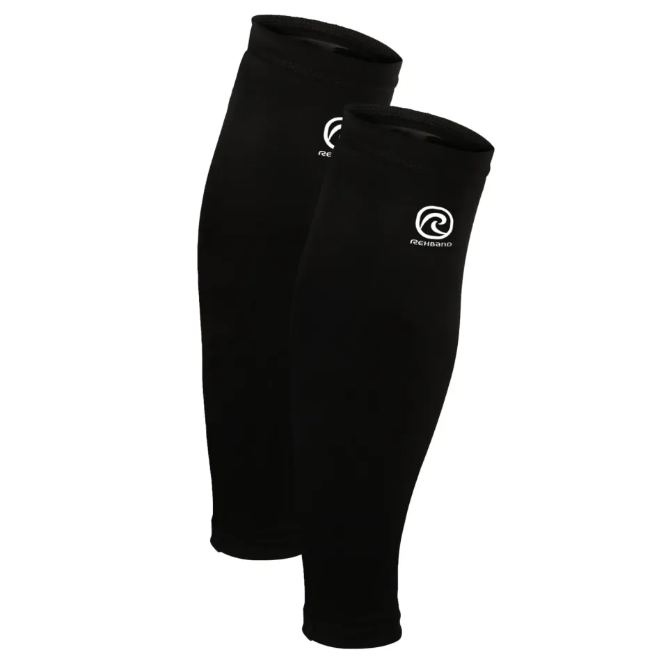 Rehband Pro Gambali Compressione Polpaccio Neri Paio