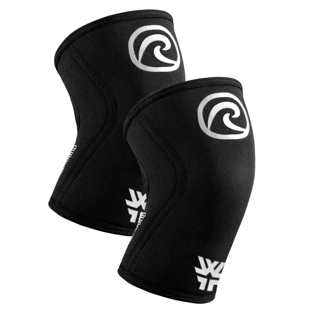 Rehband RX Knee Sleeve 5mm Ginocchiera Nero 5 mm