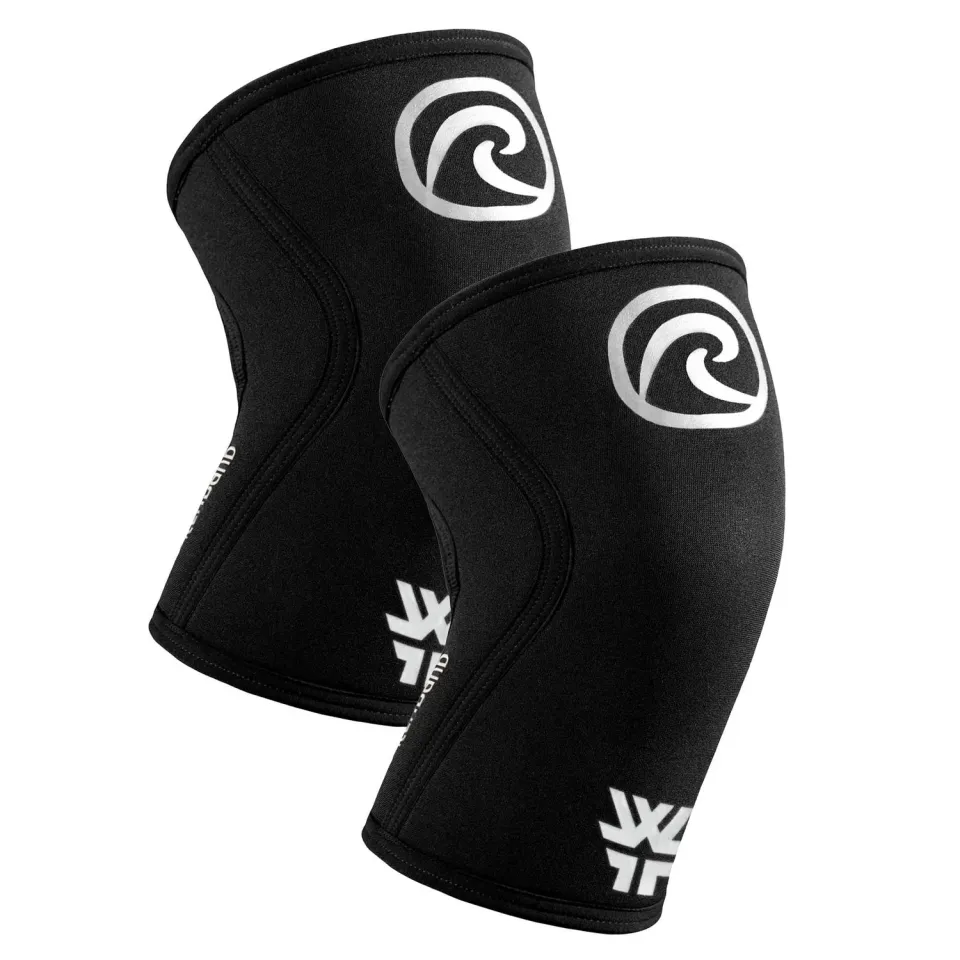 Rehband RX Knee Sleeve 5mm Ginocchiera Nero 5 mm