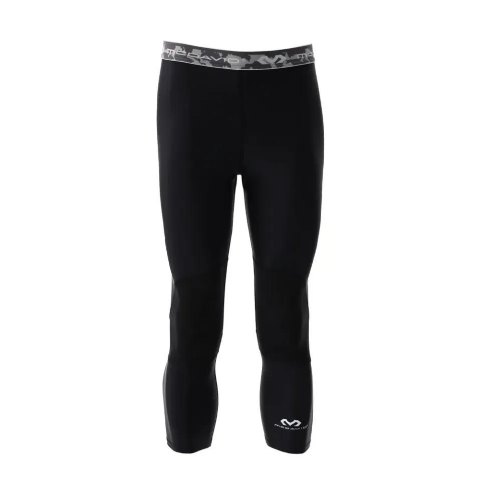 McDavid 10020 pinocchietto compressivo nero doppio ginocchio