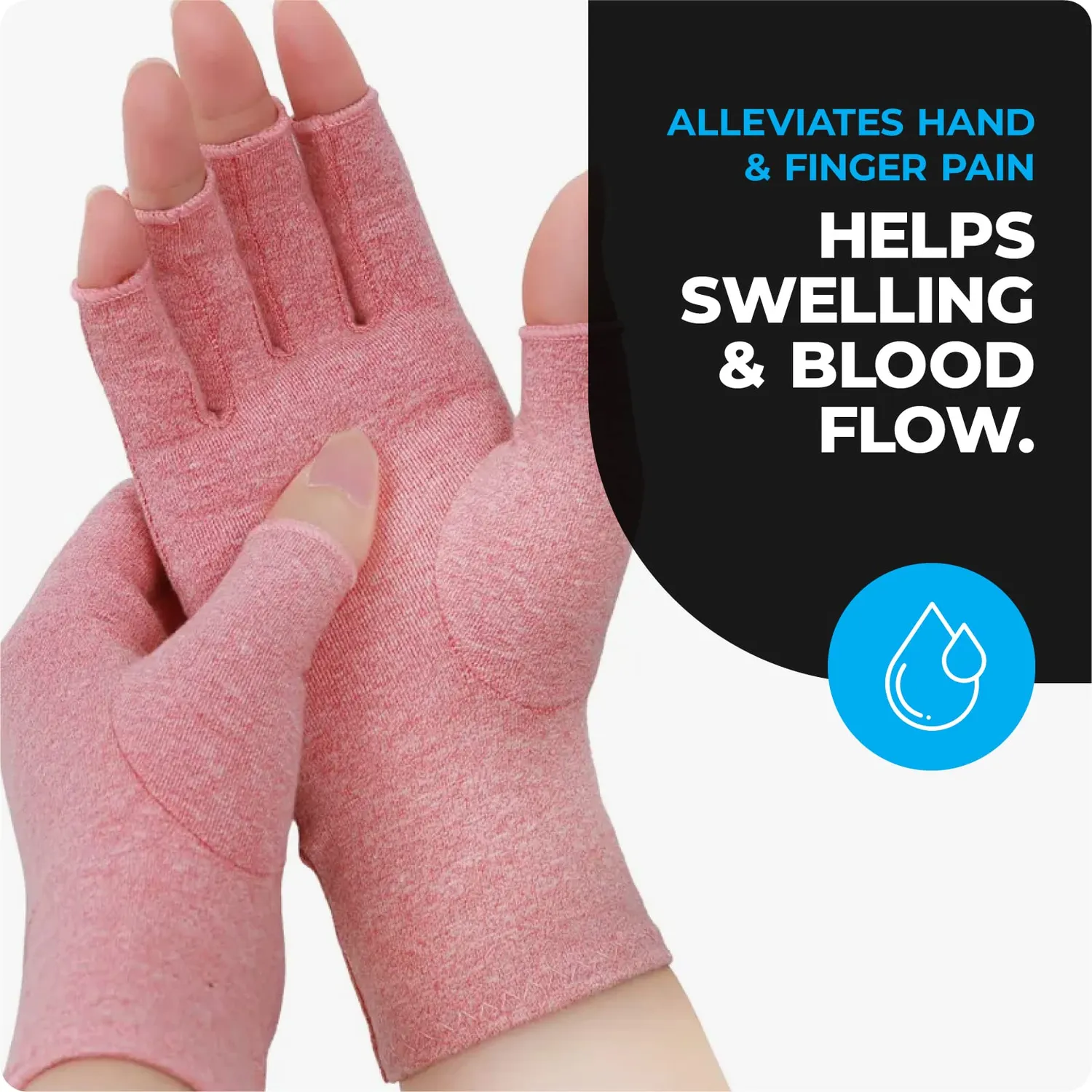 VITTO Arthritis Gloves Guanti Compressione M Grigi caldi