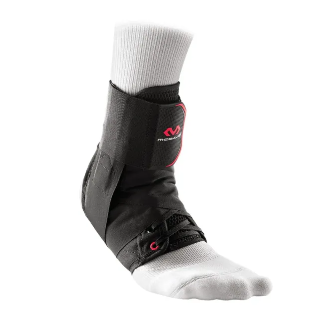McDavid 195 cavigliera con lacci e fasce nero stabilizzante