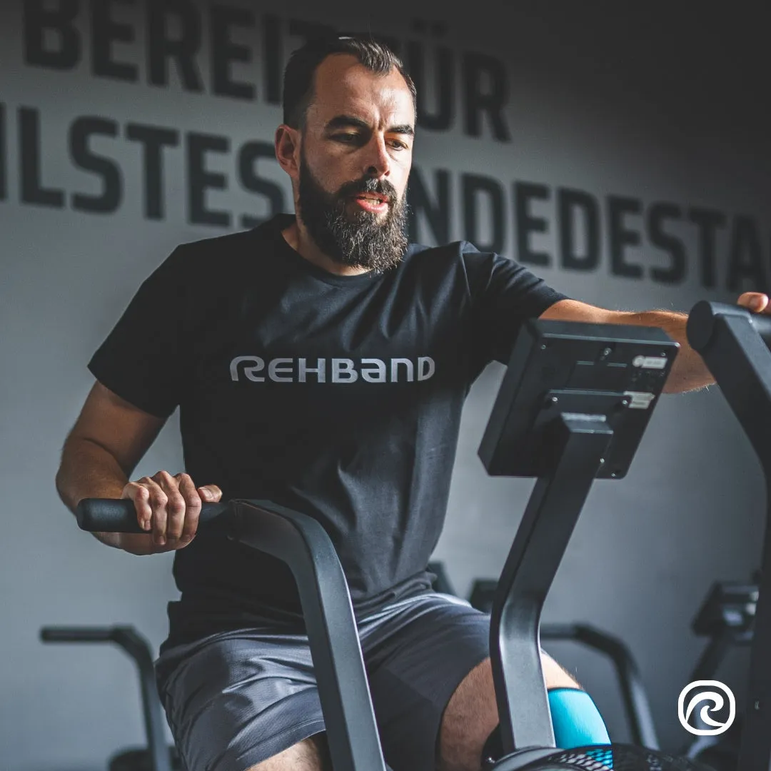 Rehband Logo T-Shirt maglietta uomo nera