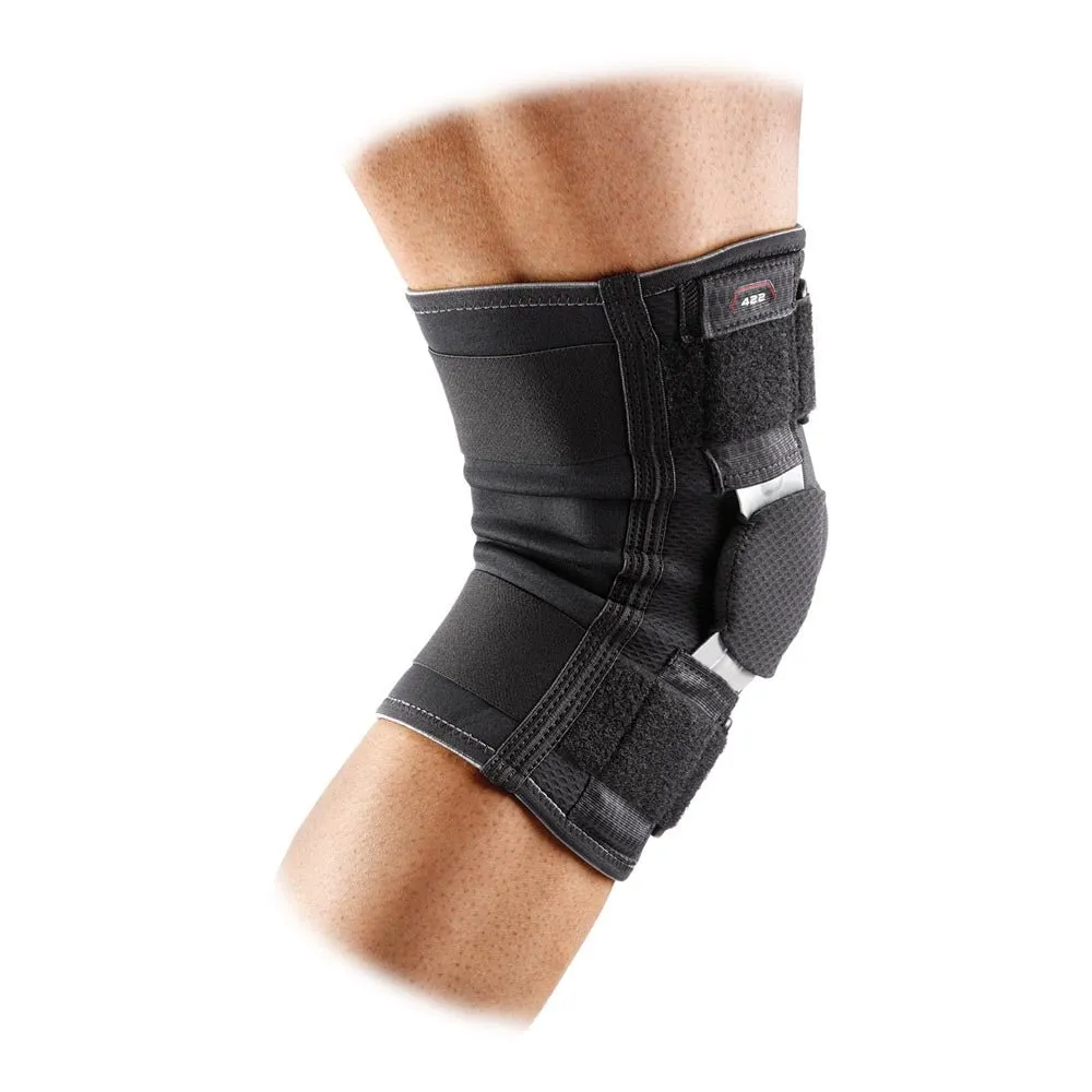 McDavid 422 Ginocchiera Cerniere Nero Stabilizzante