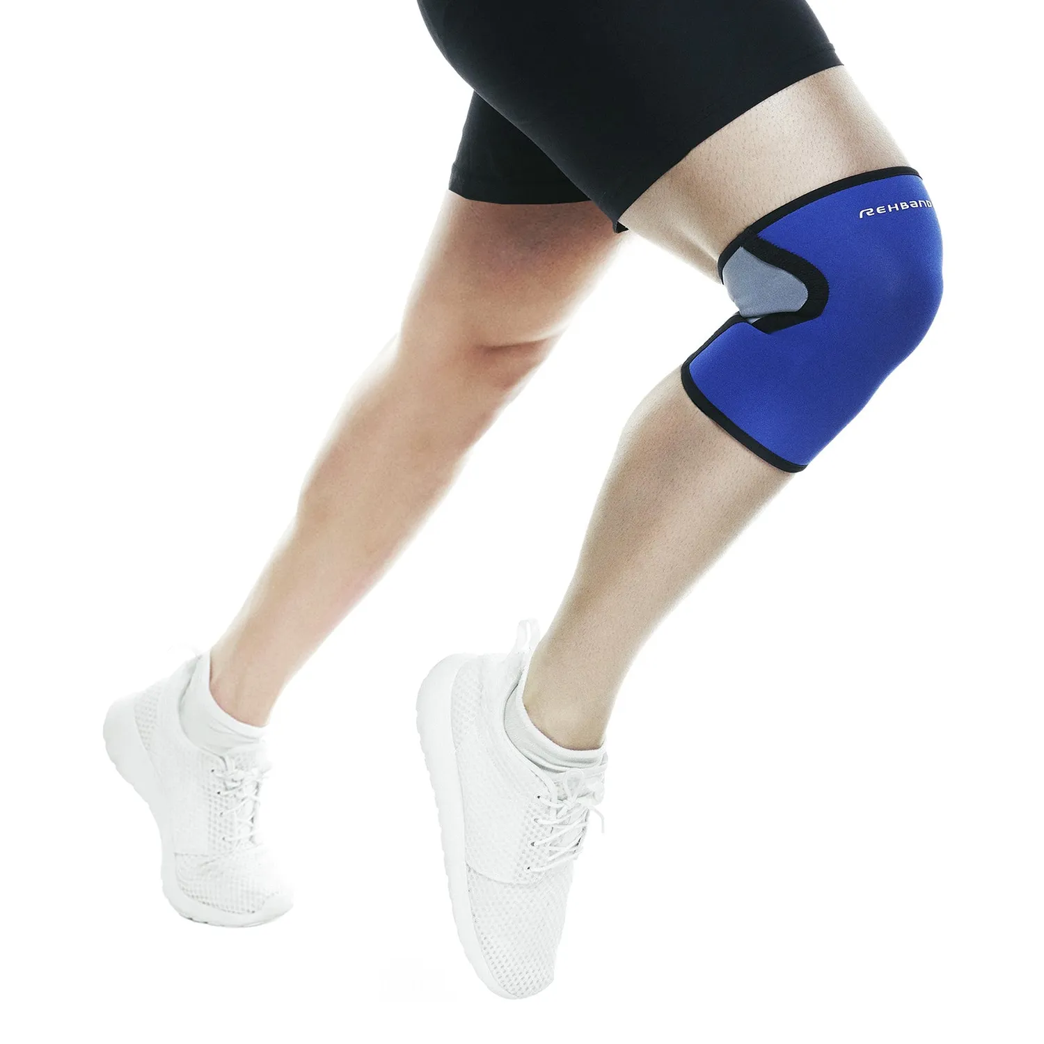 Rehband QD Knee Sleeve ginocchiera 3mm blu singolo