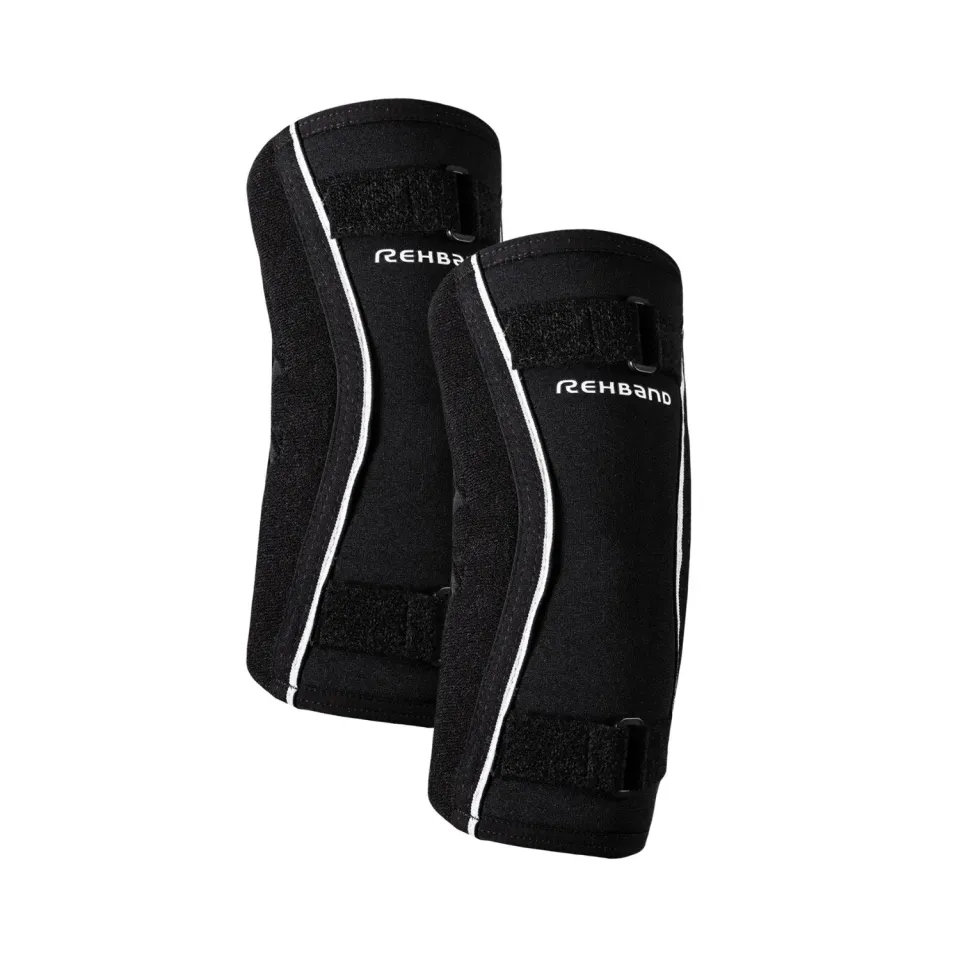 Rehband X-Stable Supporto Gomito Nero Stabilizzante
